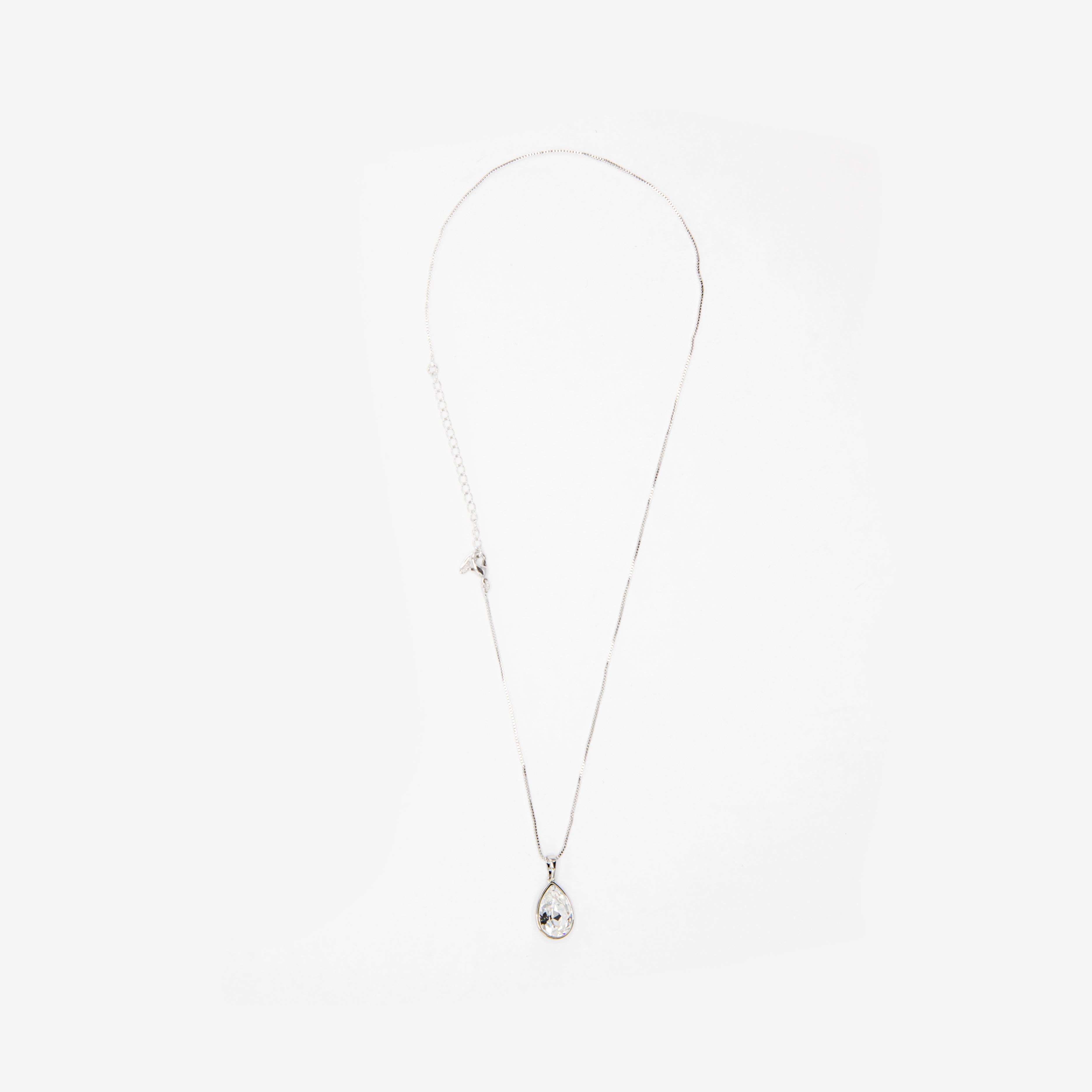 Collier Plaqué Or Blanc