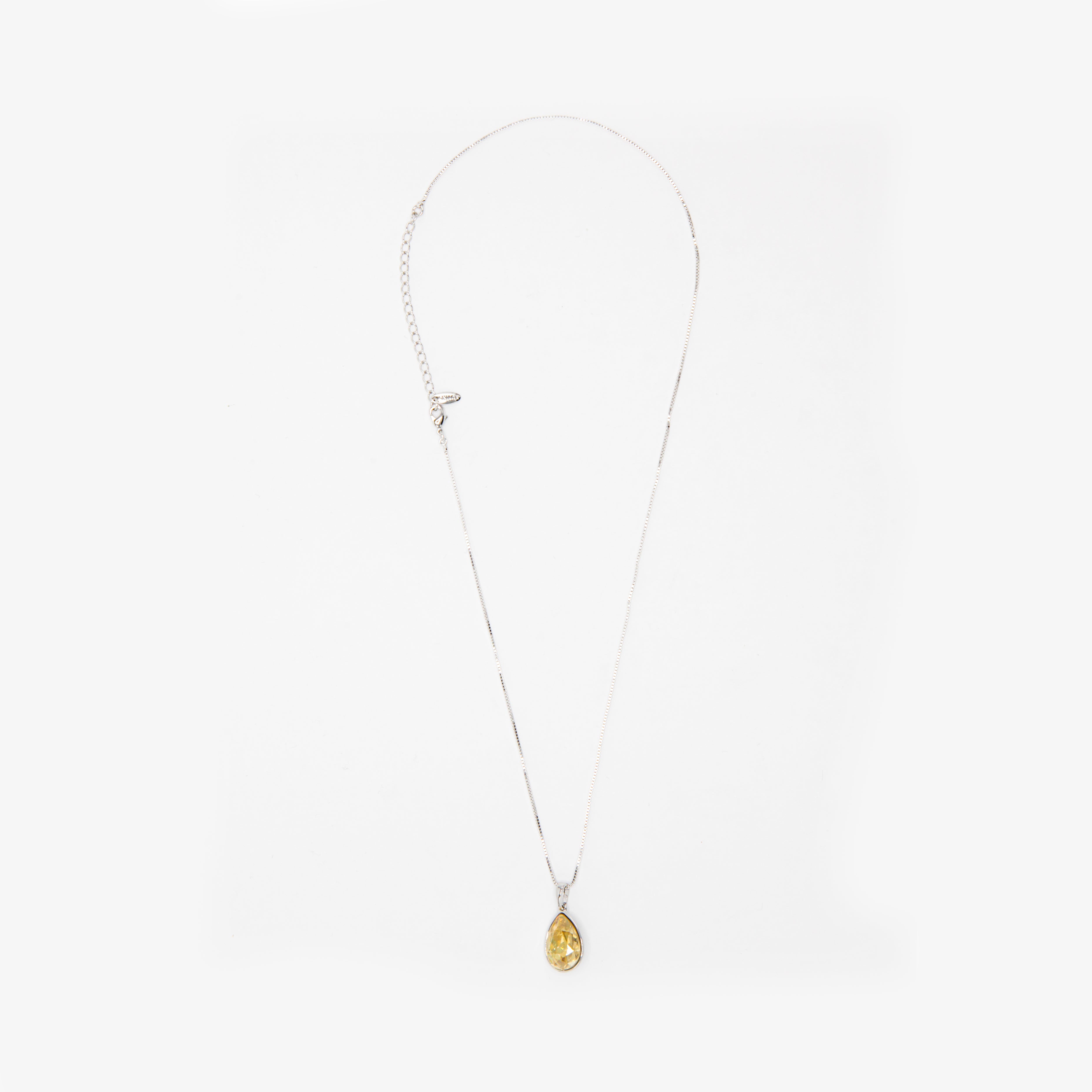 Collier Plaqué Or Blanc