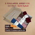 Box 5 — Foulards Jersey Maxi 200×80 cm
