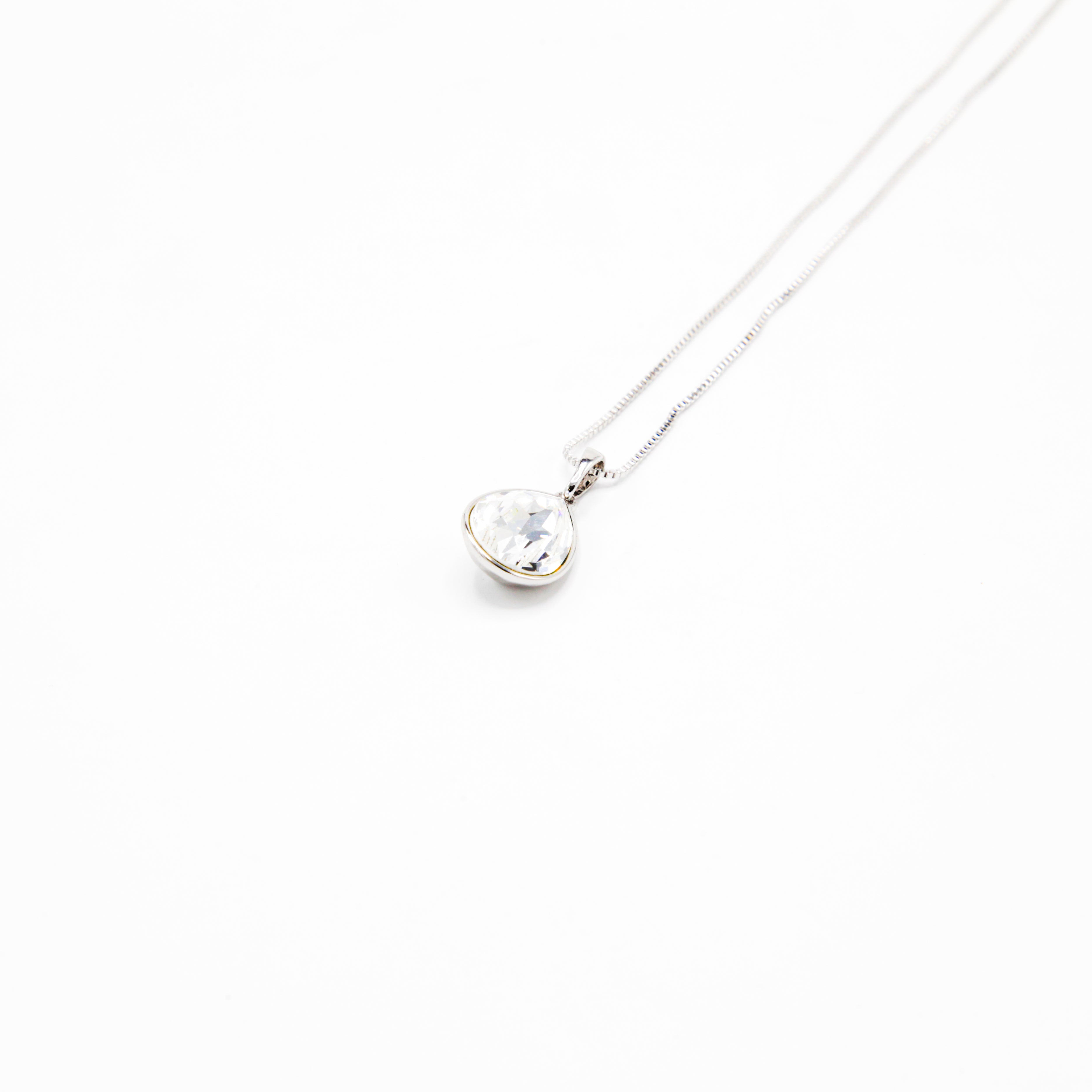 Collier Plaqué Or Blanc